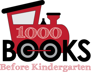 1000Books Train logo